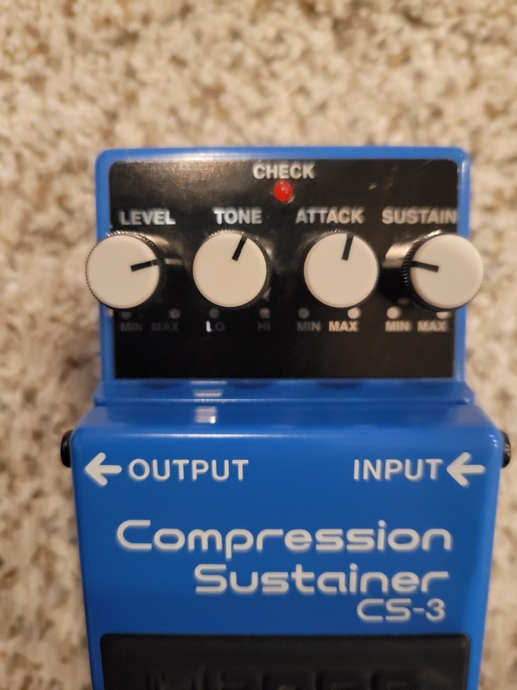 Boss CS-3 Compressor Guitar Effect Pedal