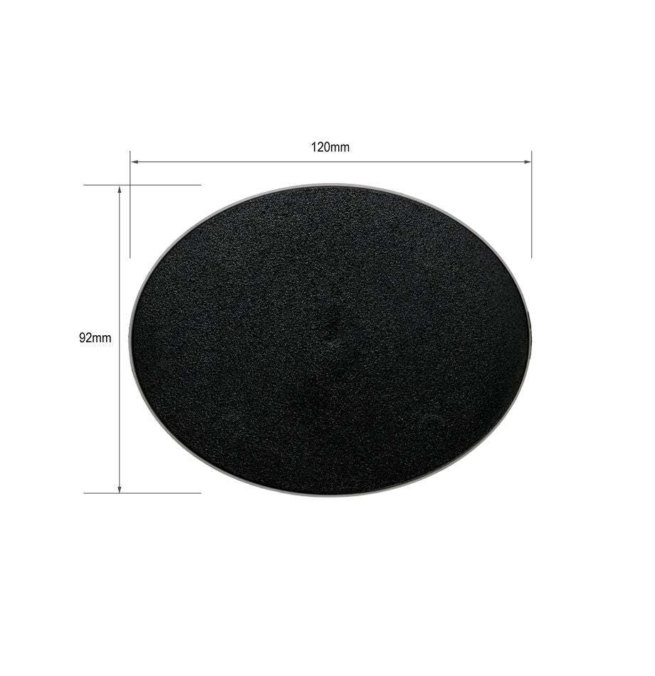 Large 120x92mm Oval Base Warhammer 40K