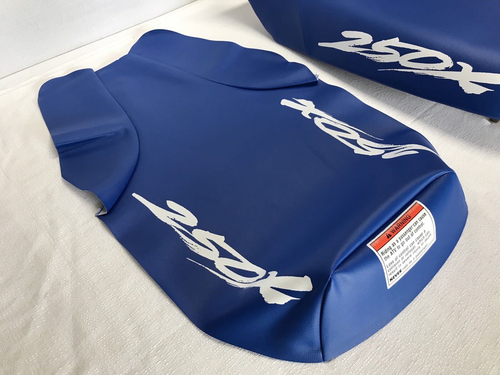 HONDA TRX250X SEAT COVER HONDA FOURTRAX 250X SEAT COVER-blue- 1991 & 1992 (H412)
