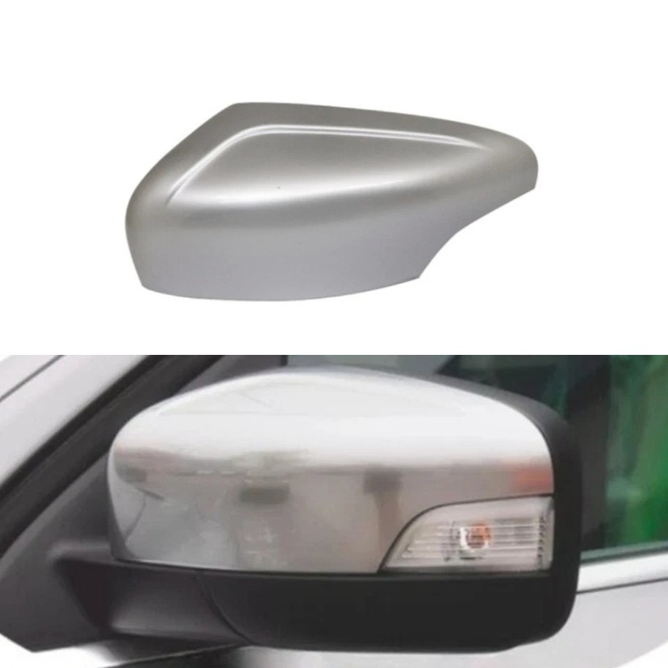 Left Rearview Mirror Cover Shell Silver For Volvo XC60 2010 2011 2012 2013