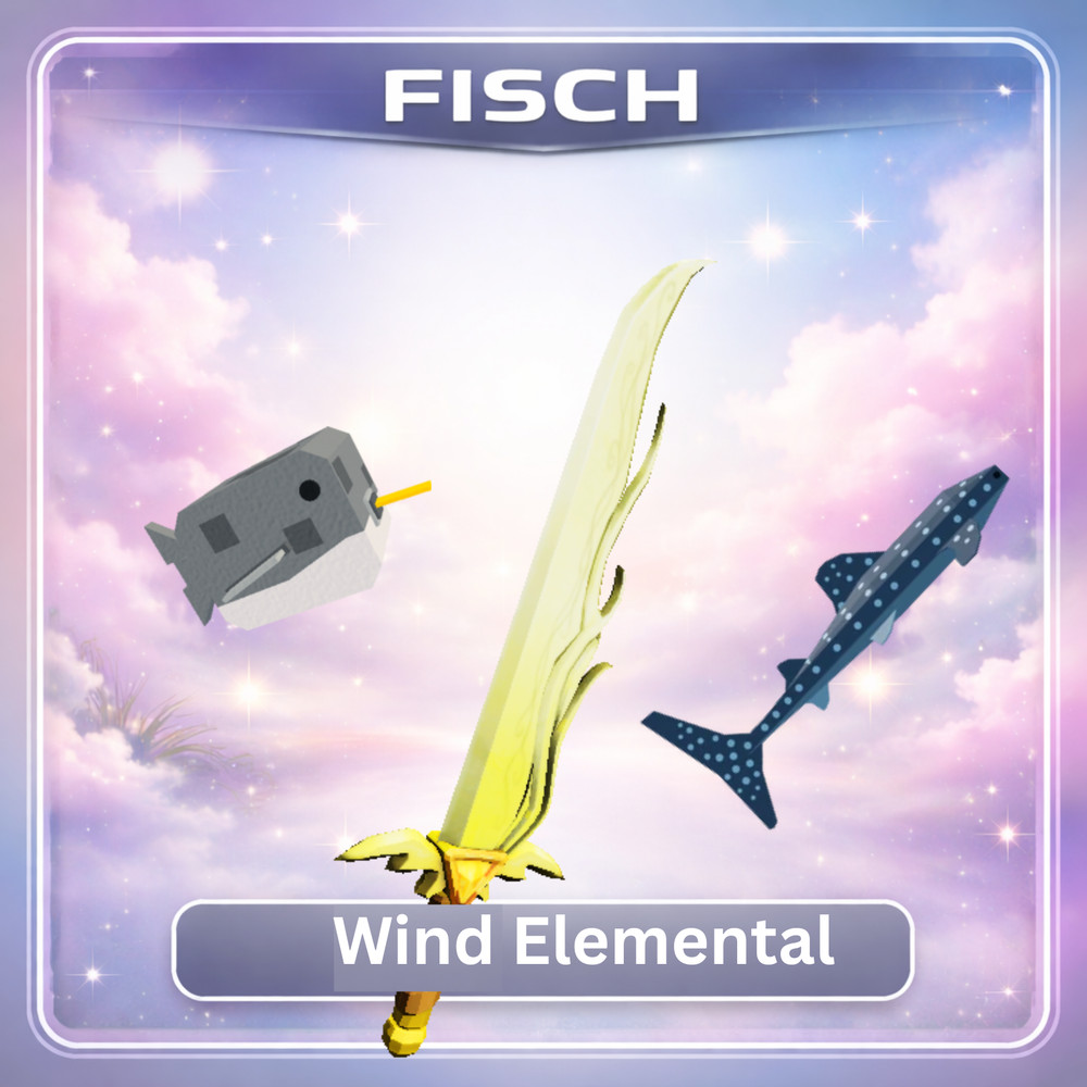 WIND ELEMENTAL ROD - FISCH   [🎣CHEAPEST • FAST DELIVERY⚡]
