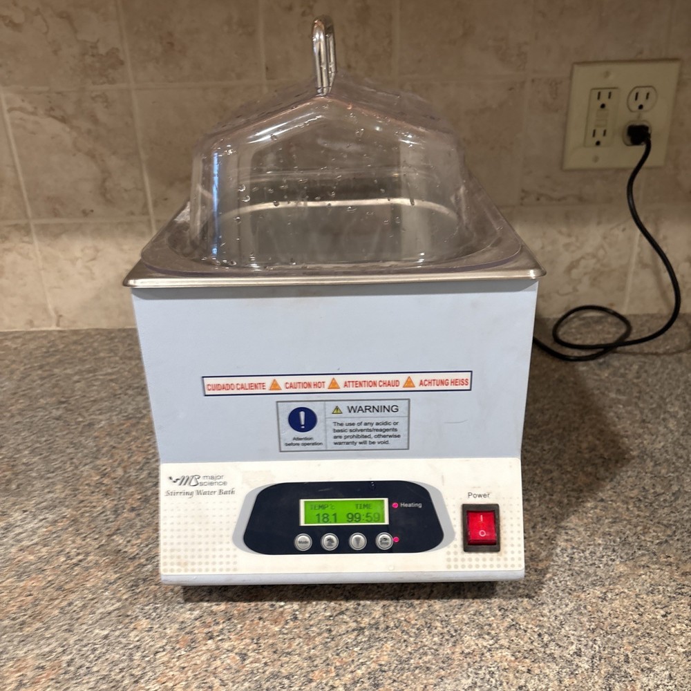Major Science Stirring Water bath Please Read Description