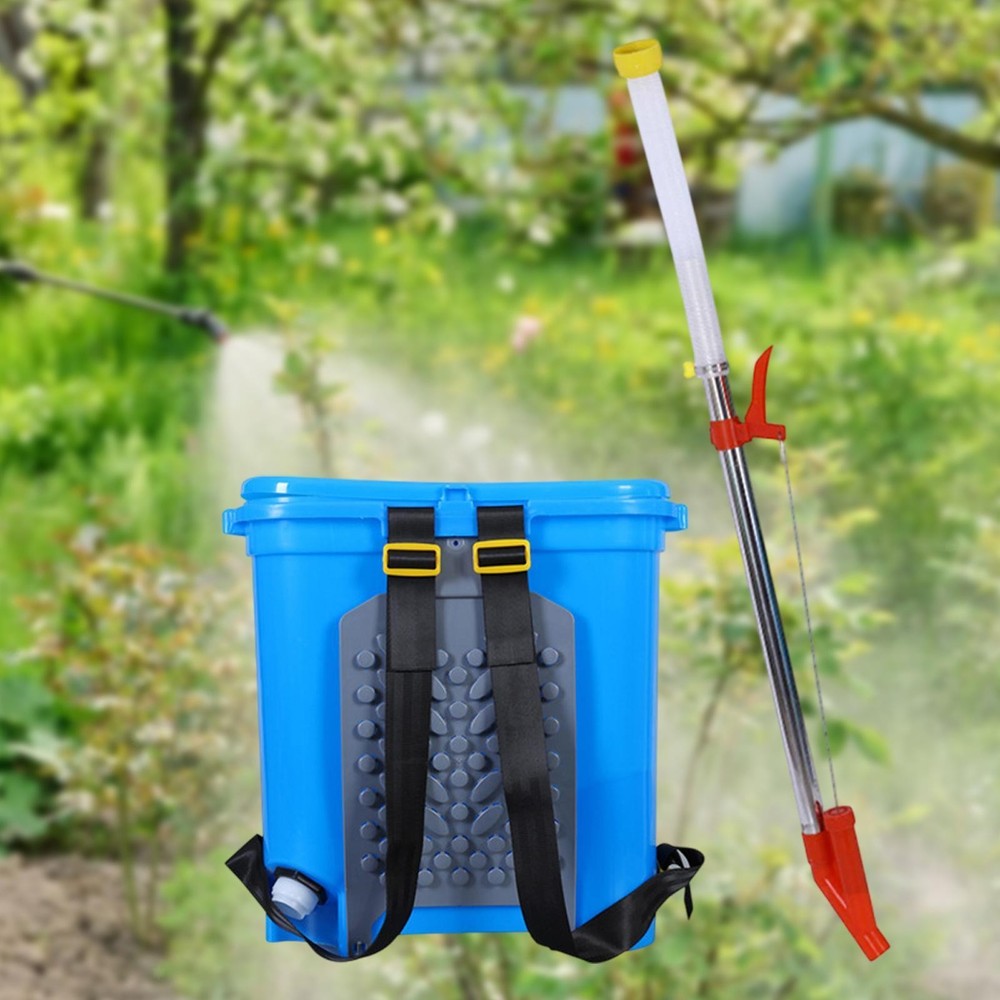 Manual Fertilizer Applicator with Backpack Bucket Multipurpose 25L Capacity