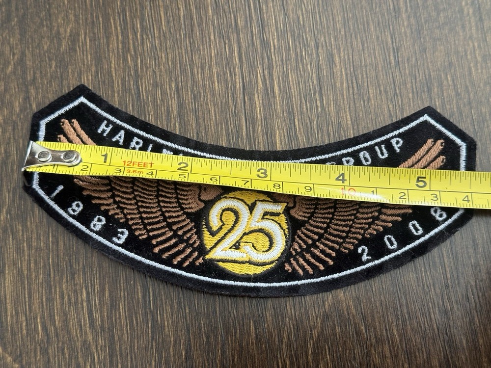 Harley Davidson HOG 2008 Patch - 25th Anniversary