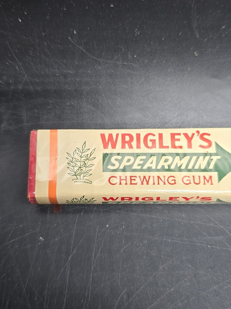 Rare Wrigleys 1930's chewing GUM PACK PACKAGE with wrapper