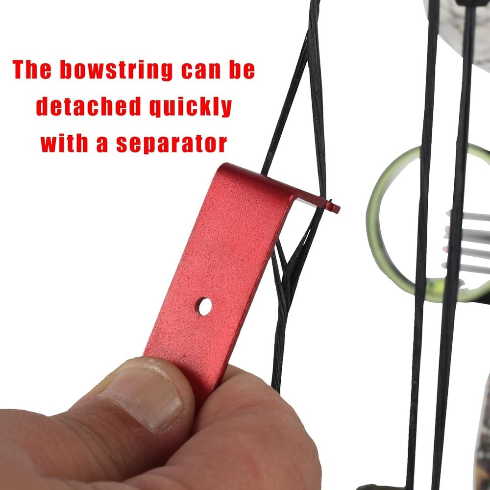 Complete Archery Installation Kit: 3/16 Peep Sight & Bowstring Serving Thread
