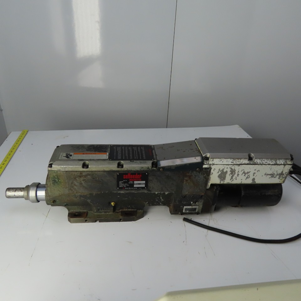 Sugino Selfeeder Mechatric MSBP-13-BU Inline Drill Drilling Unit Self Feed 3Ph