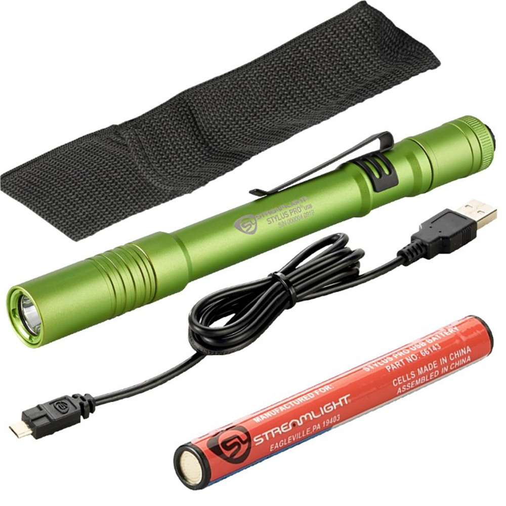 Streamlight 66144 Stylus Pro USB - Lime