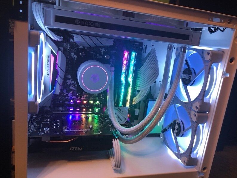 Ashley - The White Gaming Computer - White PC