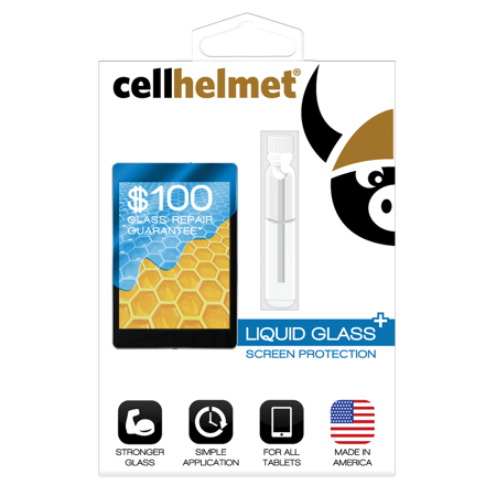 CellHelmet Liquid Glass+ Screen Protection for All Tablets - 1.5mL