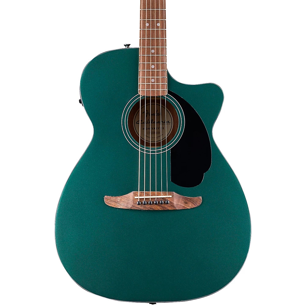 Fender California Standard Monterey CE LE Acoustic-Electric Guitar Sherwood Grn