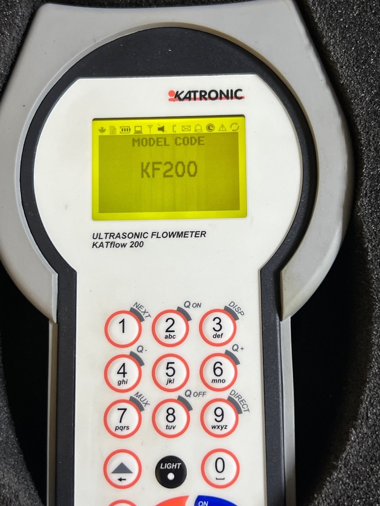 Katronic KATflow 200 Handheld Digital Ultrasonic Flow Meter