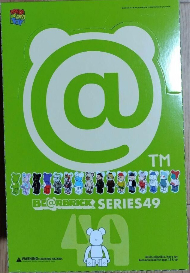Medicom Toy series 49 bearbrick Be@rbrick Case of 24pcs 1 Box in stock