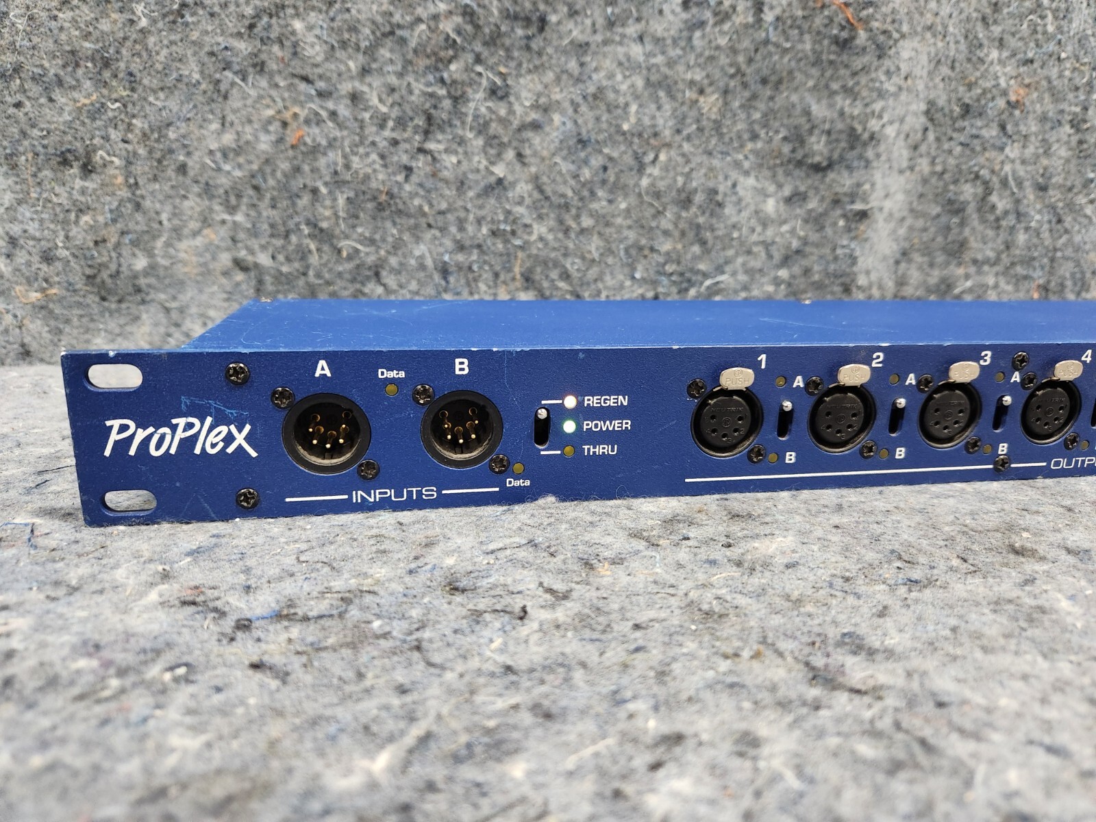 TMB ProPlex DMX512 Opto-Splitter 2x8 (2x 5-Pin XLR In, 8x Out) PPDDS285 Rackmoun