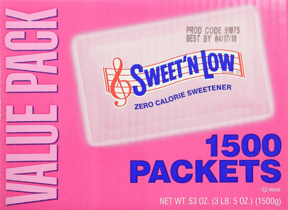 Zero Calorie Sweetener 1500 Individual Serving Packets