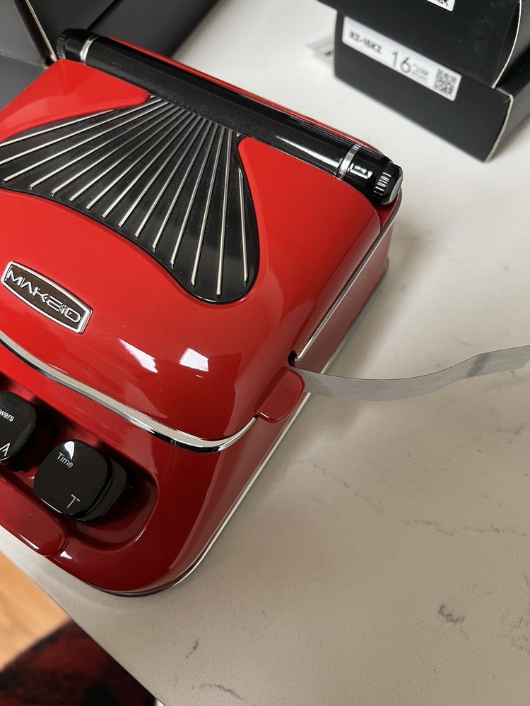 MakeID D7 Thermal Label Printer Typewriter Form