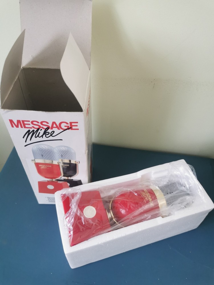 Waco Message Mike Recorder Red