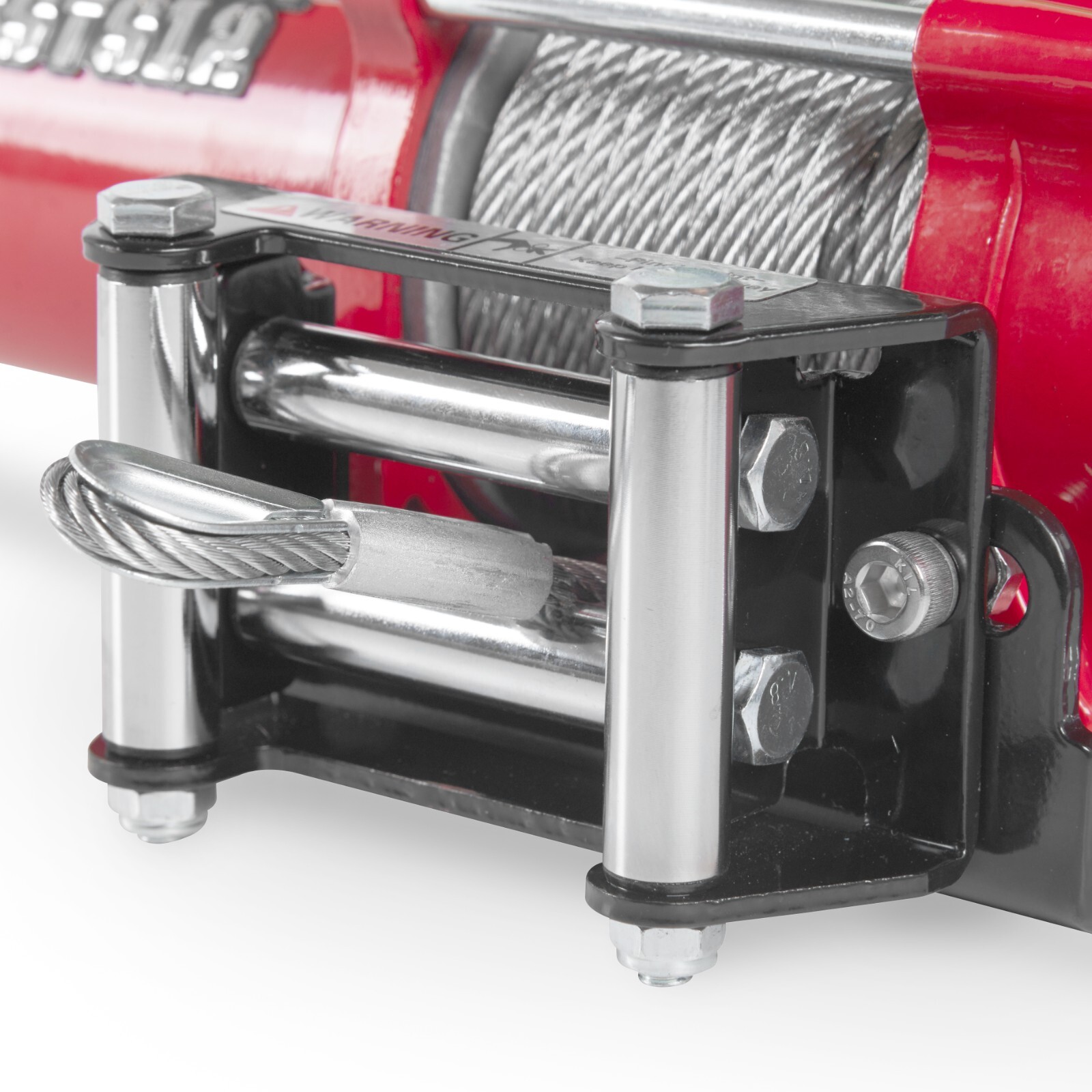 Stealth 3,500lb 12v Electric Winch - Steel Rope