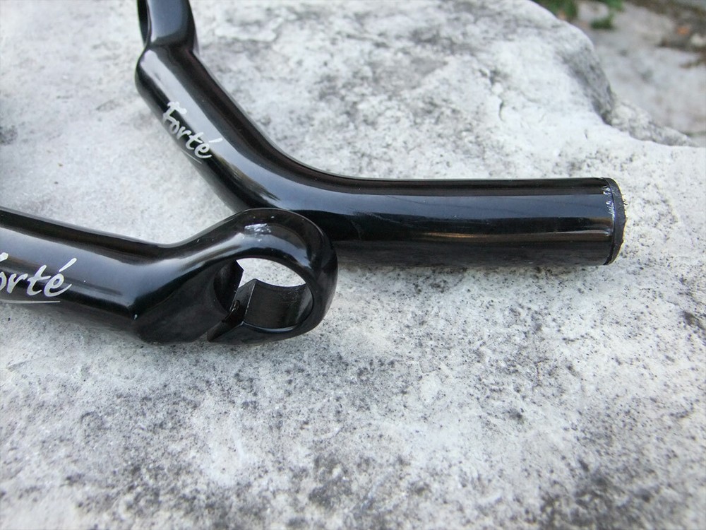 Forte Bicycle Handlebar Ends, One Pair, Black