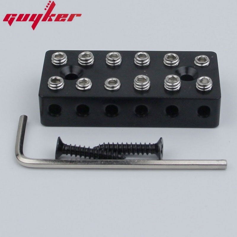 Guyker 6 String Headless Guitar Bridge String Lock