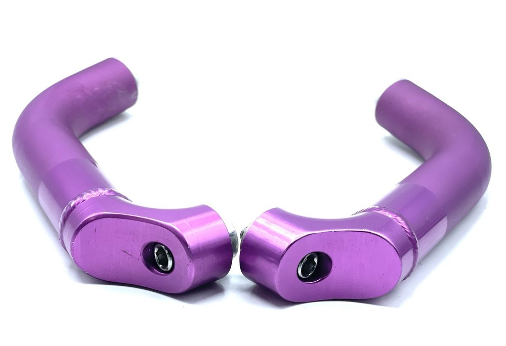 Answer Hyper Ends Purple Anodized 3DV Bar Ends Lightweight 90’s MTB