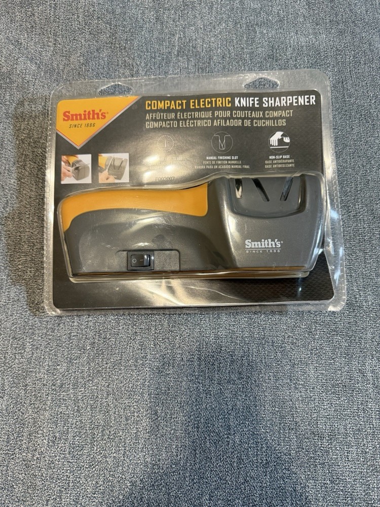 Smith's 50005 Edge Pro Compact Electric Knife Sharpener~NEW IN PACKAGE!