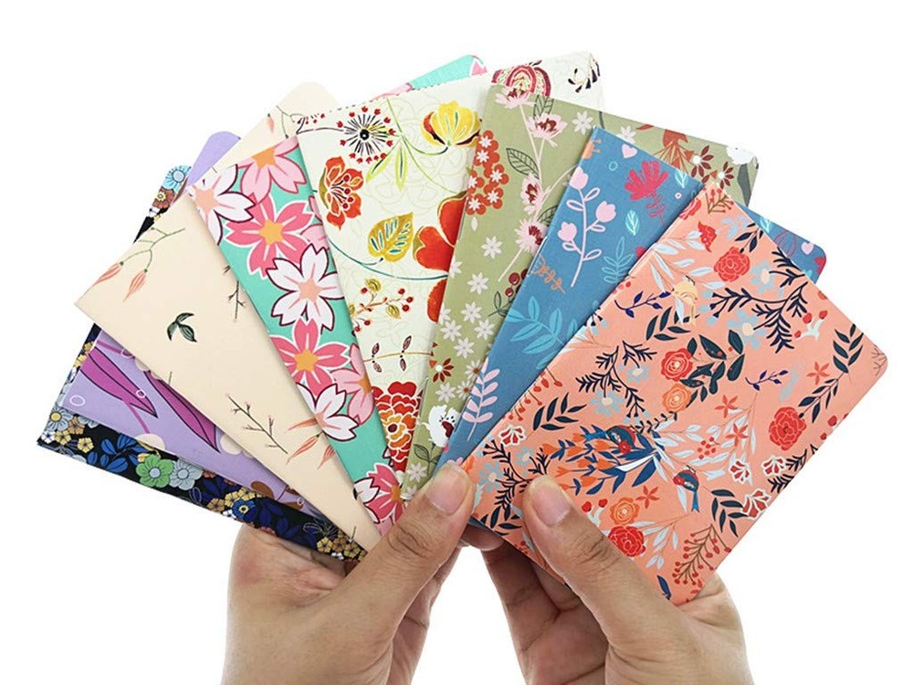 ALIMITOPIA 8pcs Mini Notebook Portable Pocket Notebook Journal Steno Memo Min...
