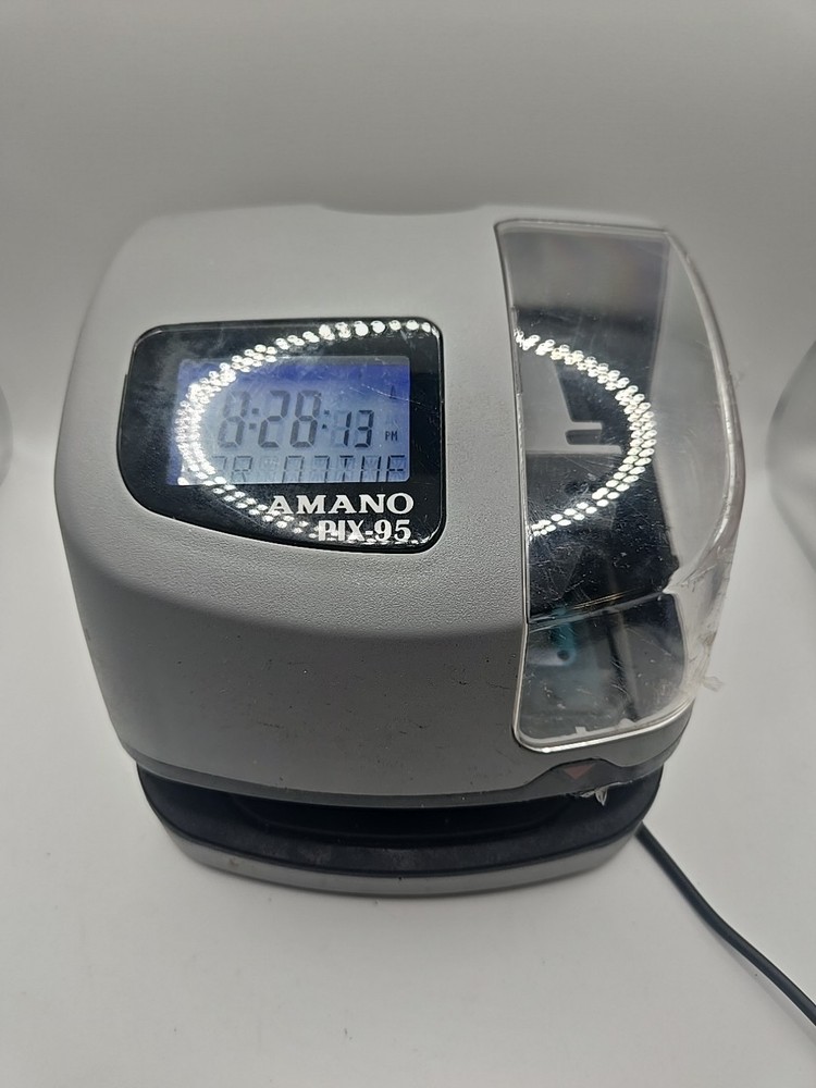 Amano PIX-95 Electronic Card Punch - Time Clock