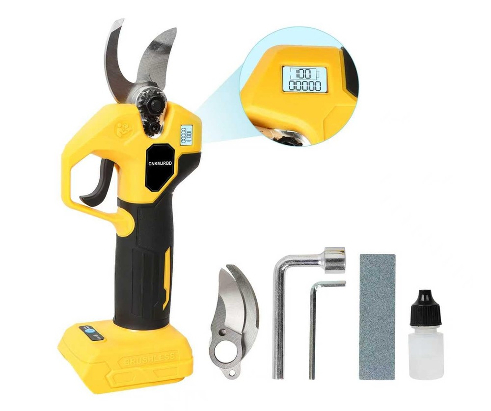 Pruning Shears Compatible with Dewalt 20V Battery, Brushless Cordless Pruning...