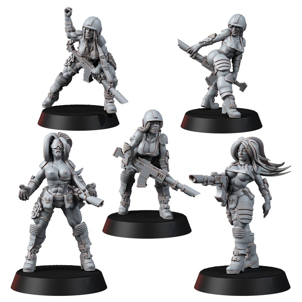 FEMALE CORPS GUARDBABES