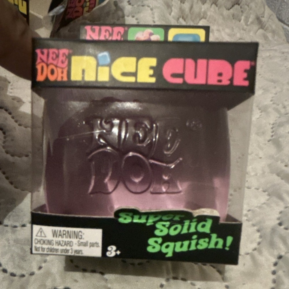 Nee Doh Super Solid Squish Squeeze Ball Assorted Colors Malese 25341HY