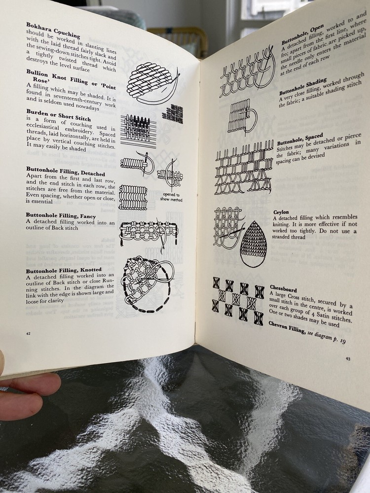 Book: Needlework Stitches by Barbara Snook, 1970, Third Printing
