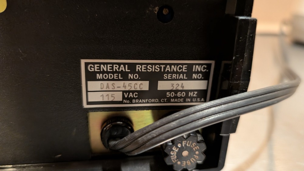 DAS-45CC General Resistance Dial A Source Process Calibrator; VOLT / MA
