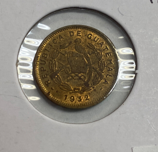 Guatemala 1932 1/2 Centavo, Item #5
