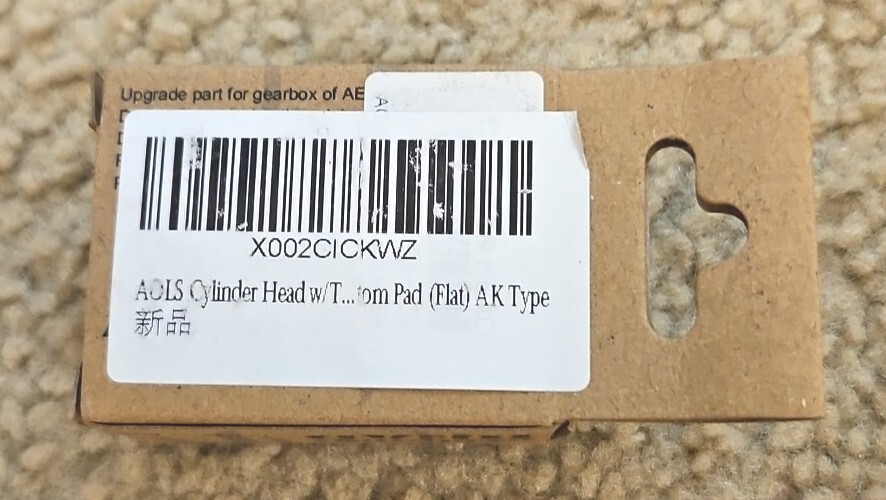 AOLS Cylinder Head w/Top & Bottom Pad (Flat) AK Type