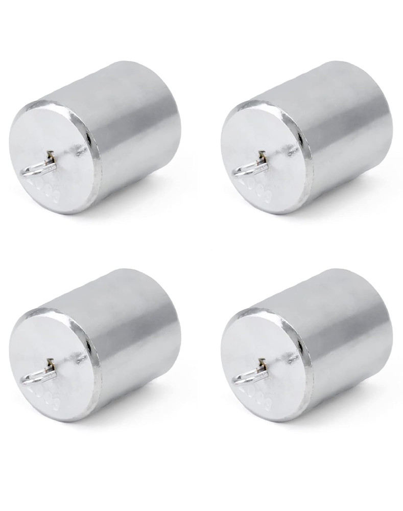 4 Pack 200g Double Hooked Weights Chrome Plated Physics Lab Set w/Case 4pcs 200g