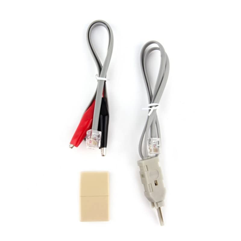 Telephone Phone Line Network Cable Tester Butt Test Lineman Tool Grey