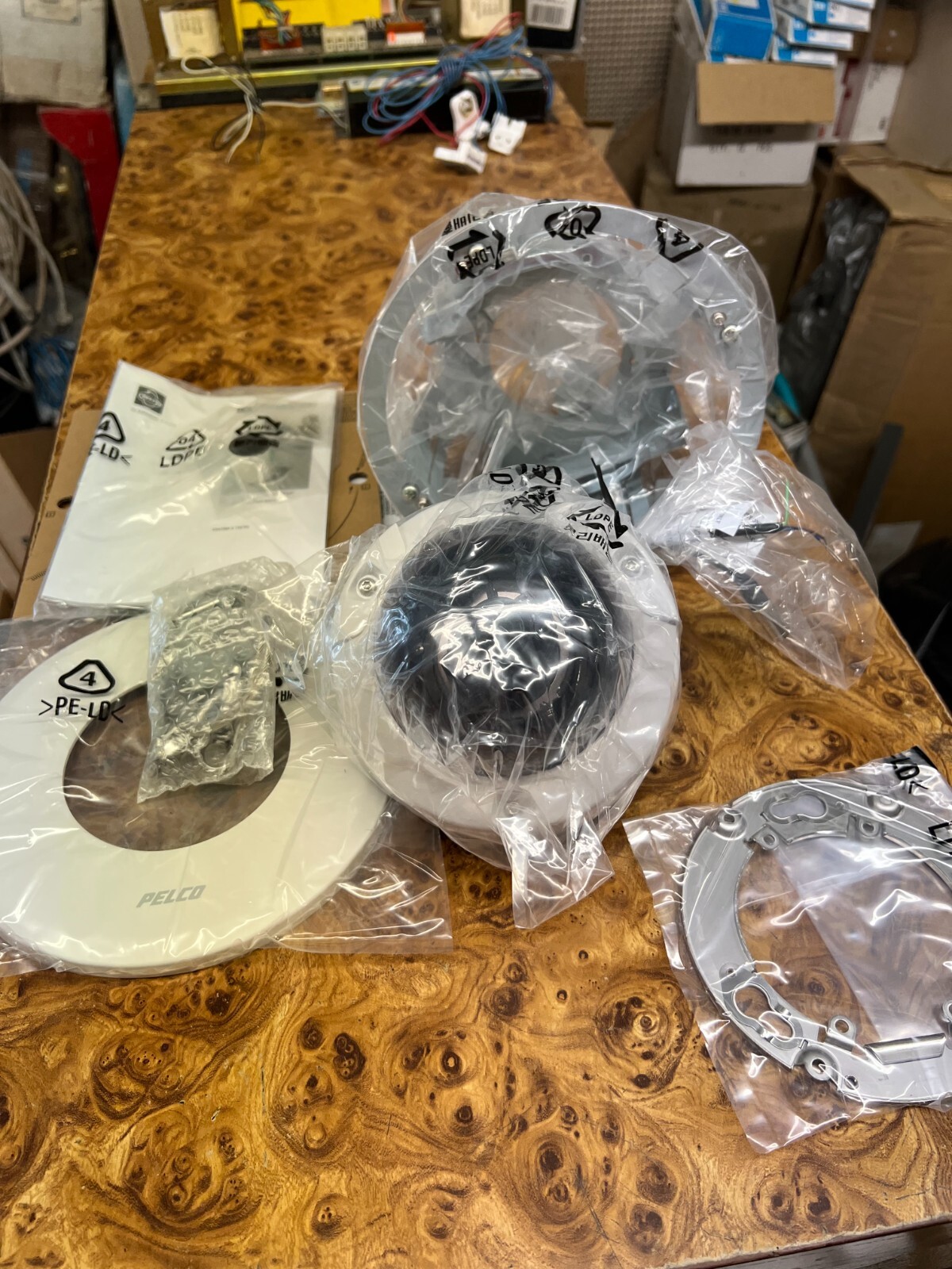 2 CAMERAS - Pelco IS50-DNV10F, NEW PELCO COLOR CCTV CAMERAS 1550 Built In Heater