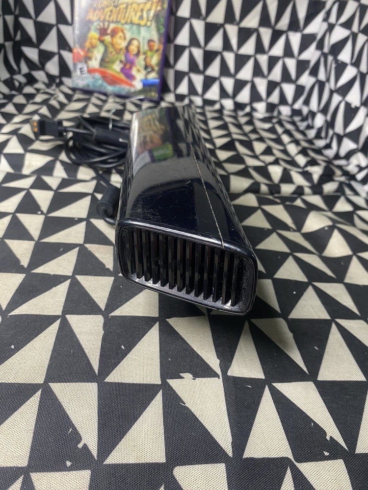 Microsoft Xbox 360 Kinect Motion Sensor Bar Black & Kinect Adventures Bundle