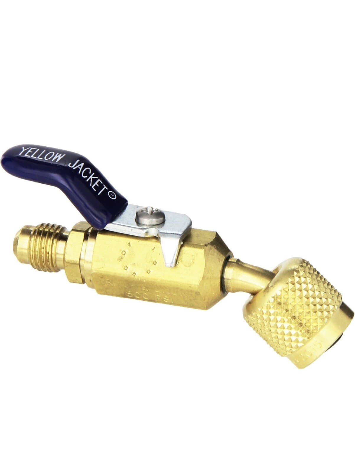 YELLOW JACKET 93843 1/4 Inch Ball Valve For Refrigeration. Very Good Condition