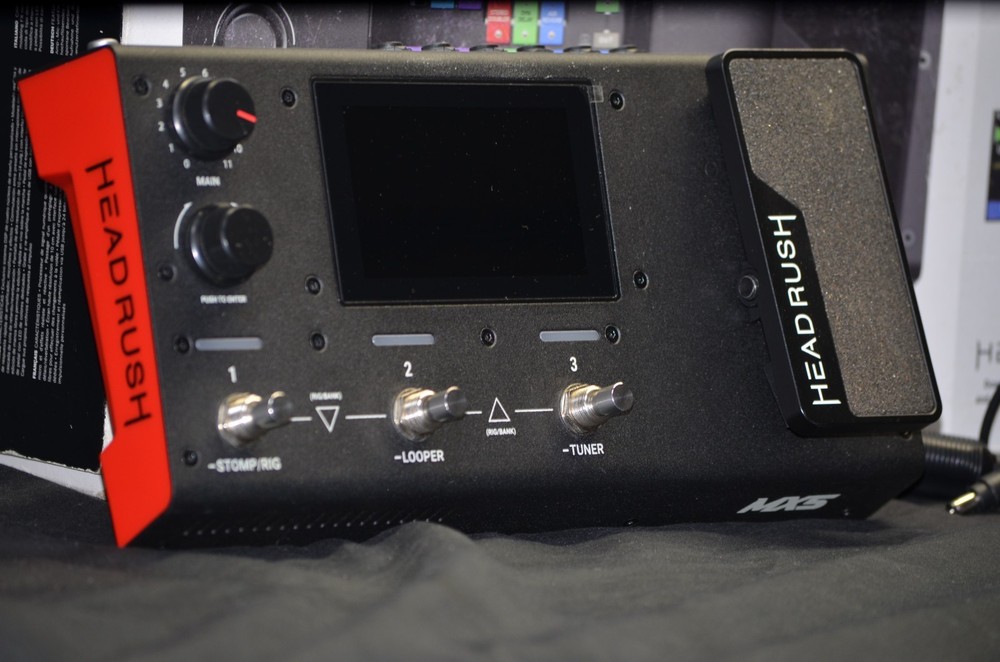 Headrush MX5 Guitar Multi-Effects Processor Amp Modeler w/ Box PSU Tested