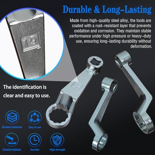 Engine Motor Mount Socket Rear Camber Adjusting Wrench Suitable for Most 6PCS