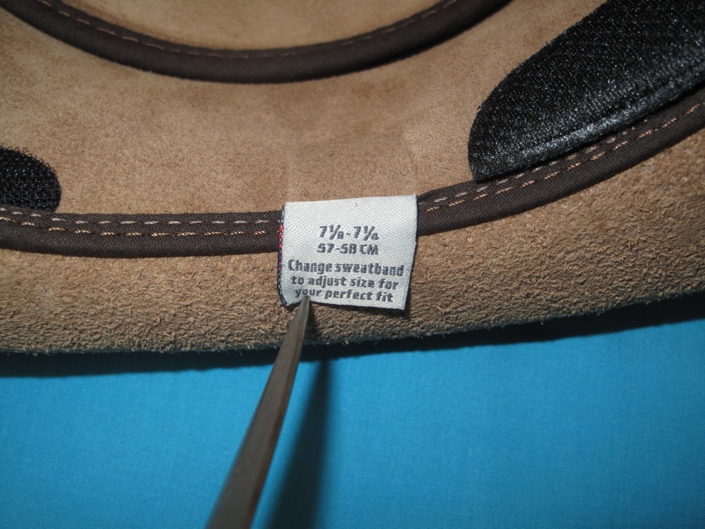 Victorian Style Leather Riding Hat US Made