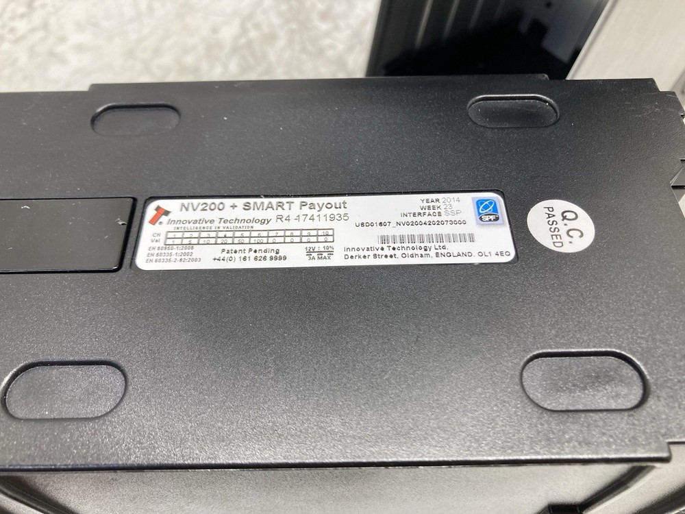 ITL NV200 SMART PAYOUT SMART COIN HOPPER COMESTEROGROUP RM5 VALIDATOR UNTESTED