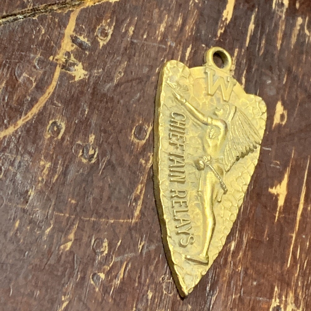 Chieftain Relays Indian Arrowhead Charm Jostens