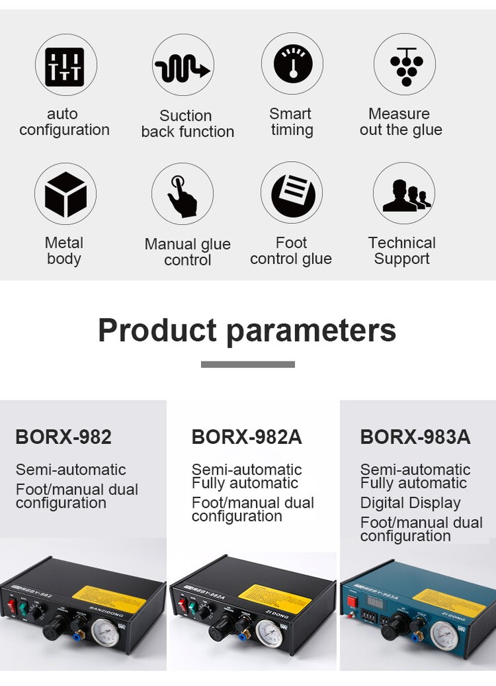 Automatic Digital Display Timed Quantitative Glue Filling Machine Glue Dispenser