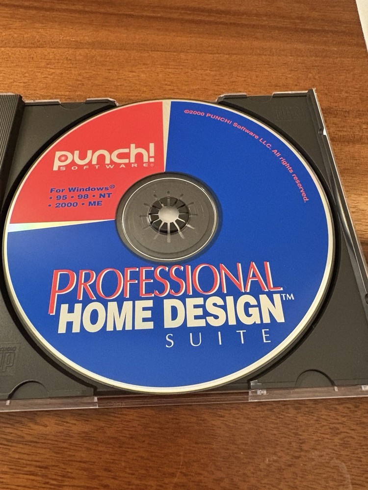 PUNCH! Professional Home Design Suite User's Guide & CD 2000 / 2001
