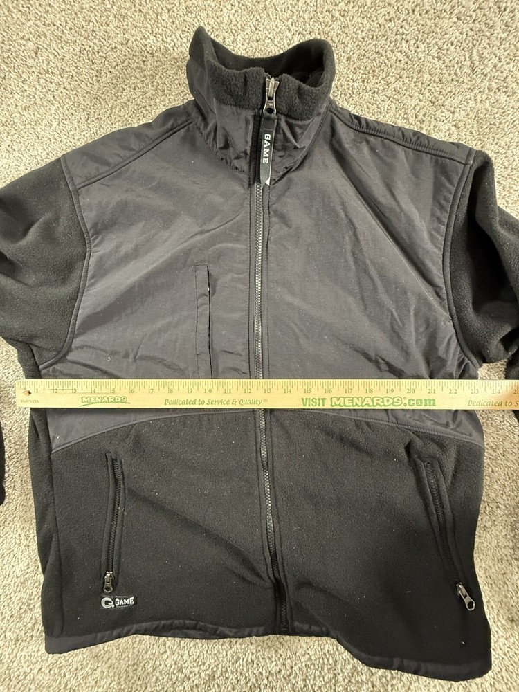 Game Sportswear The Jacket Size Medium Black