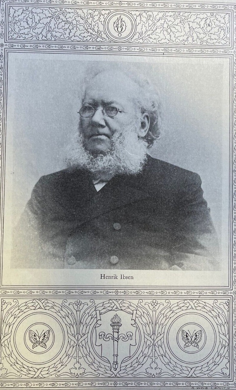 1917 Playwright Henrik Ibsen