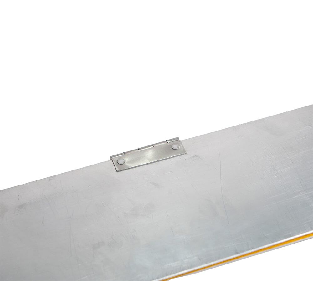 12" x 60" Hinged Aluminum Oversize Load Sign for Trucks - 2 Pack